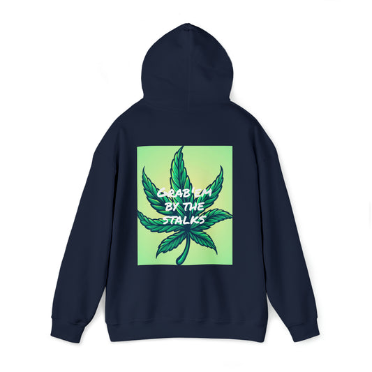 Grab'em by the stalks Leaf Hooded Sweatshirt