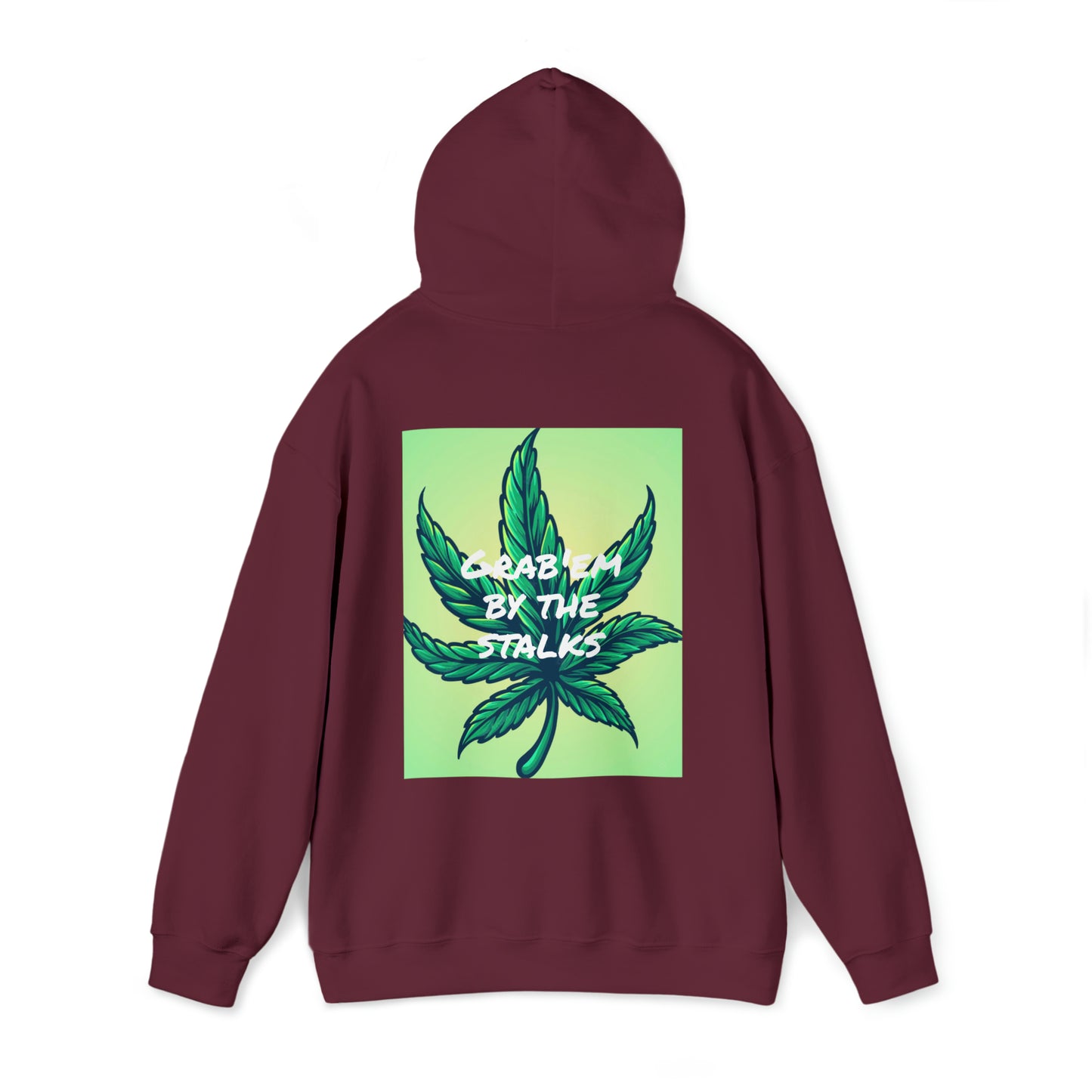 Grab'em by the stalks Leaf Hooded Sweatshirt